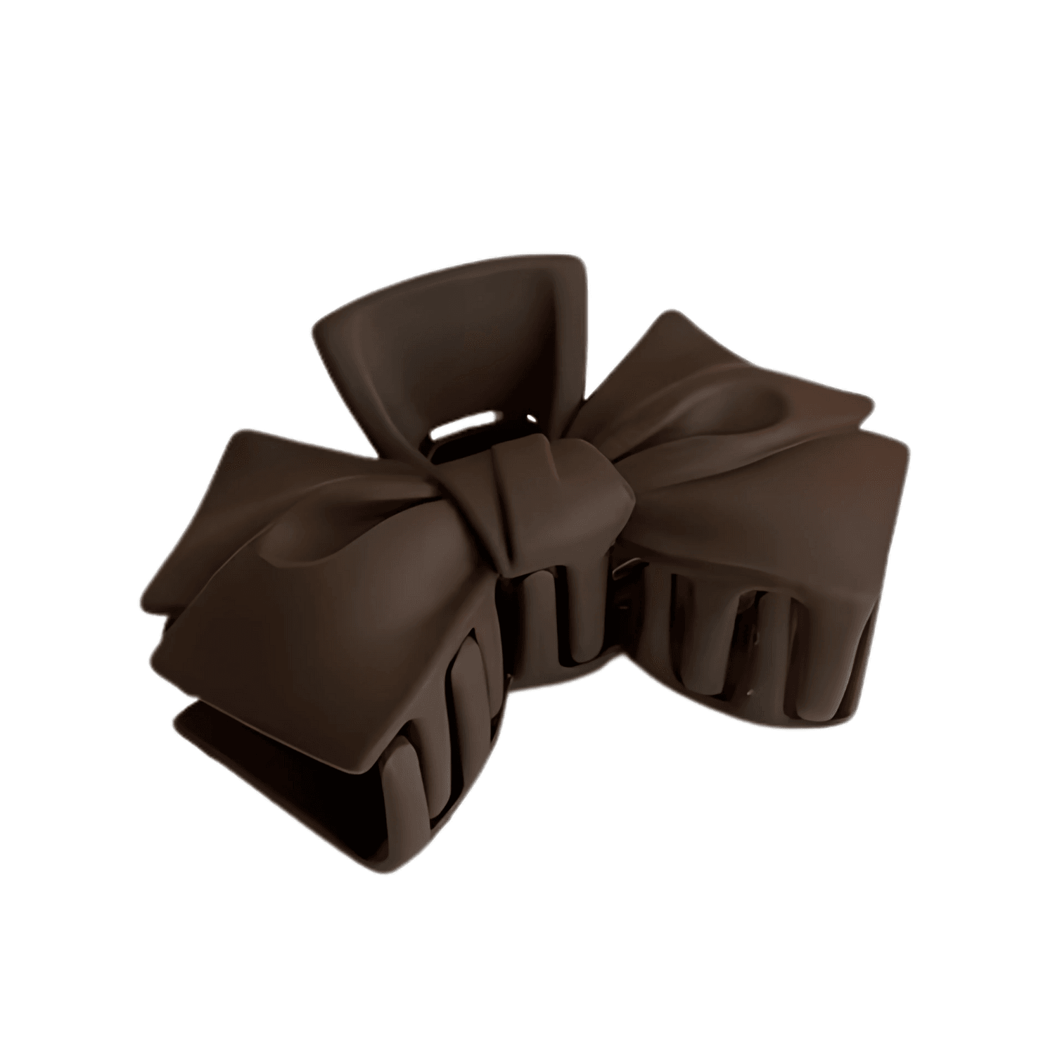 Elegant Matte Bow Claw Clips - Gummia